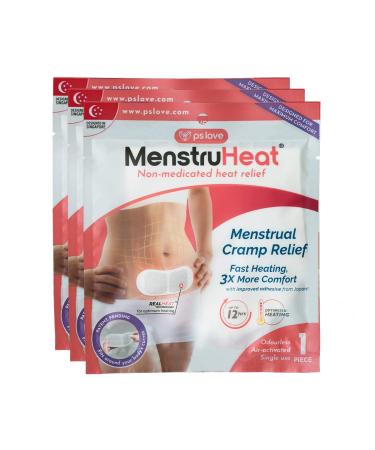 MenstruHeat Heat Patch for Cramps - Pack of 3