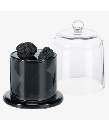 Buy Navaris Lava Stone Volcano Diffuser | Portable Glass Essential Oil Aromatherapy | No Electricity | Calming Fragrant Living Space - Buy Online on GoSupps.com