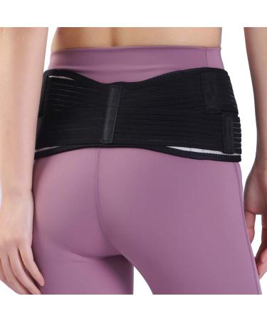 HEERTEE Joint Support Band for Sciatica, Pelvic & Lumbar Pain Relief - Unisex Stabilizing Compression Wrap (Fits Hip Size 46-55) - Buy Online on GoSupps.com