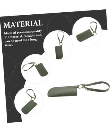 Angoily 1pc Spray Bottle Cover for Bottle Travel Bottle Holder Boot Bottle Protector Cover Liquid Hand Soap Bottle Sleeve Cover Essential Oil Roller Pu Waist Hanging Bottle Cap - Buy Online on GoSupps.com