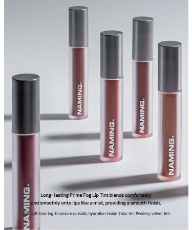 Buy NAMING Prime Fog Lip Tint - Long-Lasting Soft Velvet Texture | International Shipping - Buy Online on GoSupps.com