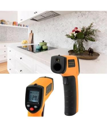 Temperature Measuring Gun - Non-Contact Infrared Thermometer for Cooking & Pizza Oven | High Precision Handheld Laser Thermometer - International Shipping Available - Buy Online on GoSupps.com