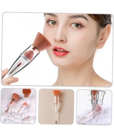 Angoily Powder Brush Makeup Brush Portable Brush Travel Powder Brush Blush Brush Foundation Brush for Powder Makeup Brush for Makeup Women s Suits Miss Cosmetics Acrylic 4 in 1 - Buy Online on GoSupps.com