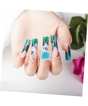 FRCOLOR 3 Boxes Nail Set Pompom Balls Nail Art Puff Nail Charms Nail Fluffy Manicure Accessories Pompoms for Nails Charms for Nail Accessories Velvet Removable 3D Decorations - Buy Online on GoSupps.com