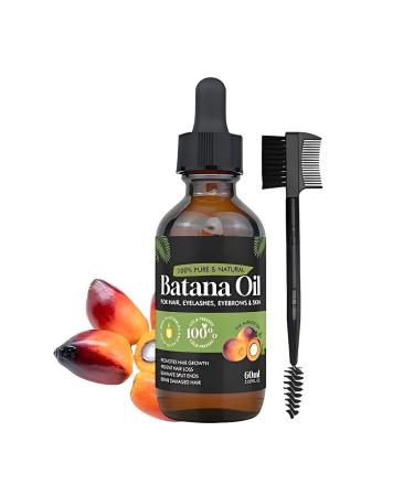 Hair Growth Oil 60ml Anti-Frizz Conditioner | Nourishing and Moisturizing Hair Treatment - For Follicles Volume Reduced Hair Loss and Split Ends