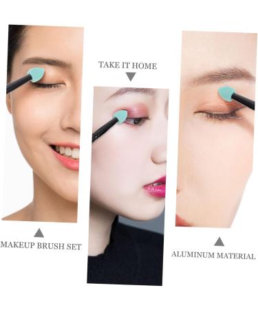 IWOWHERO Powder Applicator 5 Pcs Eyeshadow brush shimmer eyeshadow eye shadow brush nose makeup Disposable lip makeup - Buy Online on GoSupps.com