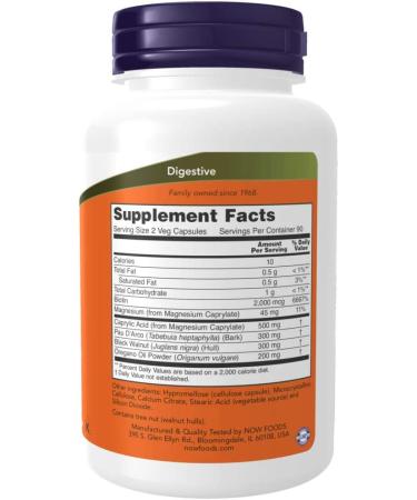 Now Foods Candida Support 180 Veg Capsules - Natural Yeast Defense - Buy Online on GoSupps.com