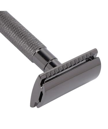 Eco-Friendly Manual Razor | Washable & Durable Hairdressing Tool for Home & Salon Use (Black) - Buy Online on GoSupps.com