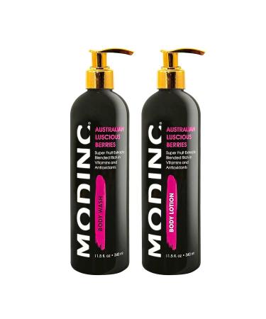 Luxury Australian Berries Body Wash - Vegan Cruelty-Free Hydration Blend - 11.5 Oz Pump - Buy Online on GoSupps.com