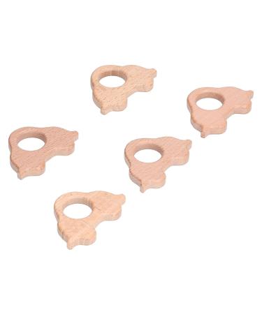 Wooden Teether Car Pendant - DIY Decoration Necklace Jewelry & Toys | Eco-Friendly Souvenir Rattles - Buy Online on GoSupps.com