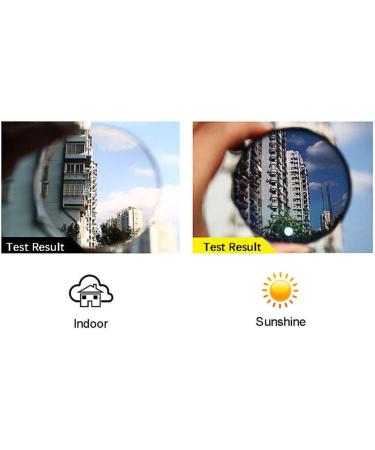 EFLAL Bifocal Retro Acetate Square Glasses for Men & Women | UV400 Photochromic Reading Glasses +1.0 to +3.0 - International Shipping - Buy Online on GoSupps.com
