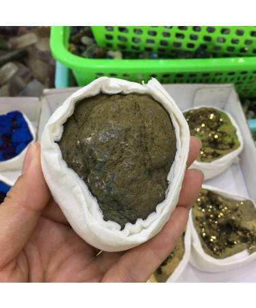 Specimen Natural Agate Geode Slice Quartz Electroplated Cluster Crystal Points Home Goods - Buy Online on GoSupps.com