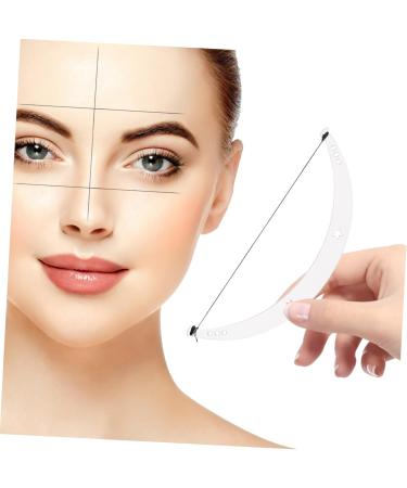 FRCOLOR 3 Sets Rulers Position Eyebrow Measure Assist Measurement Ruler Face Shape Auxiliary Bridge - Buy Online on GoSupps.com