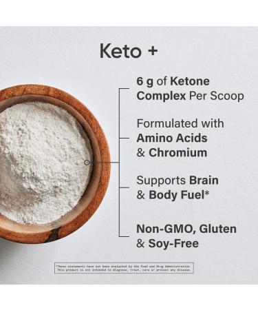 Keto Plus Exogenous Ketones with goBHB - 30 Servings | Electrolyte Powder for Hydration & Energy | Vegan Friendly & Keto Certified (Fruit Punch) - Buy Online on GoSupps.com