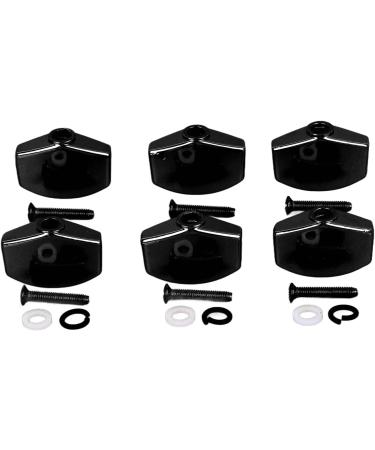 Tuning Knobs 6 Pieces Stylish Tuning Knobs for Acoustic Guitar (Black) - Buy Online on GoSupps.com