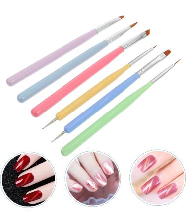 FRCOLOR Nail Supplies Kit 1 Set Nail Pen Nail Dotting Tool Kit Cosmetology Supplies Nail Art Drawing Pen Builder Beauty Pens Brushes Nail Art Liner Brush Manicure Crystal Pen Nylon - Buy Online on GoSupps.com