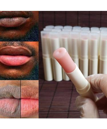 N.A.S.E 2PCS Lips Pink Fresh Lightening Bleaching Cream Treatment Remove Dark Smoke Lips Lips Bleaching whitening Essence Lip Balm (pink)  2 Count (Pack of 1)