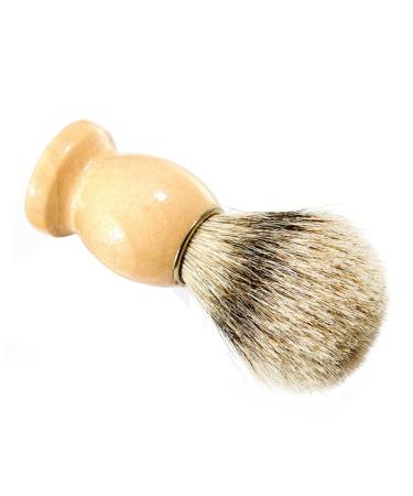 Ipetboom 1 Shaving Tool Mens Grooming Kit for Manscaping Shaving Brush Stand Razor Holder Maquina De Afeitar Para Hombre Safety Shaving for Men Shaving Cream Cup Beard Bamboo Nursing Kit 11cm Assorted Color