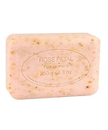 Pre de Provence Rose Petal Bar Soap 8.8 oz - Luxurious European Soap - Buy Online on GoSupps.com