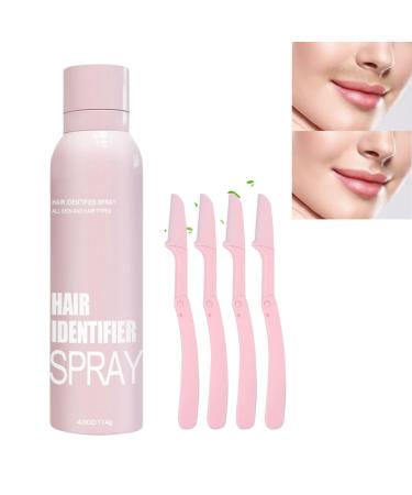 Hair Identifying Spray for Face Shaving and Skin - Powder Spray for Women