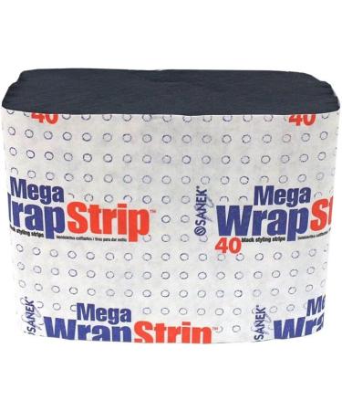 Graham Beauty Mega Wrap Strip SD-55142 - Pack of 40 | Salon-Quality Stretchable Disposable Hair Wraps - Buy Online on GoSupps.com