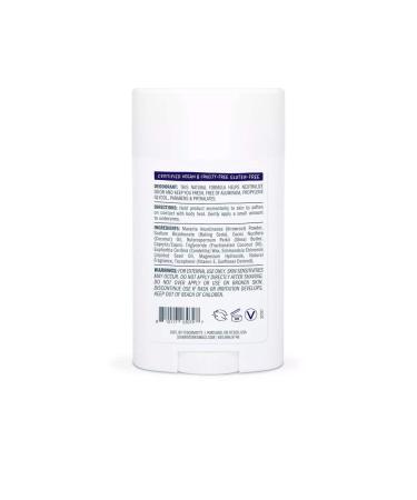 Schmidt's Moon Flower Natural Deodorant Stick 2.65 oz (2 Pack) - Coconut Scented - Buy Online on GoSupps.com