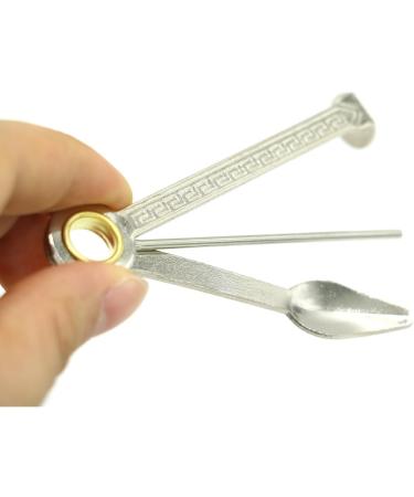 HUELE Tobacco Pipe Reamer Tamper Pokers Tool 3 in 1 Smoking Pipe Stainless Steel Cleaner Cleaning Tool Reamers Tamper - Buy Online on GoSupps.com