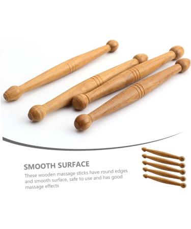 5-St Wood Massage Device - Chinese Spa Acupuncture Rod Foot Massager & Full Body Pressure Point Tool - Buy Online on GoSupps.com