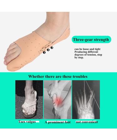 Oumefar Bunion Splint Ultimate Pain Relief & Soft Elastic Fabric for Bunion Protection | International Shipping Available - Buy Online on GoSupps.com