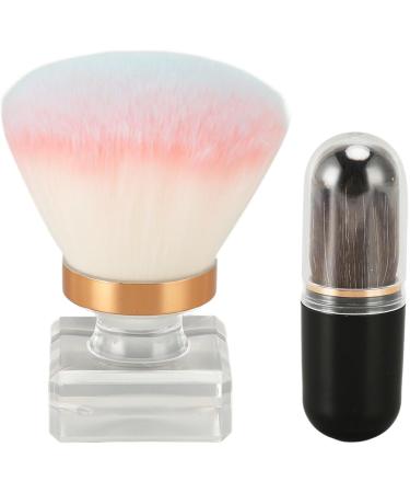 Makeup Brush Set Synthetic Fibre Fluffy Brushes for Dusting Manicure Powder Thickened Die Cast Ergonomic Handle - Buy Online on GoSupps.com