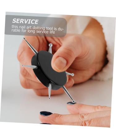 Healvian Nail Art Drill Pen U as Nail Art Dotting Tool Nail Art Pens Nails Dotting Tools French Tip Nail Tool Nail Art Tool Women Manicure Dotting Tools Nails Art Pen Stylus Stainless Steel - Buy Online on GoSupps.com