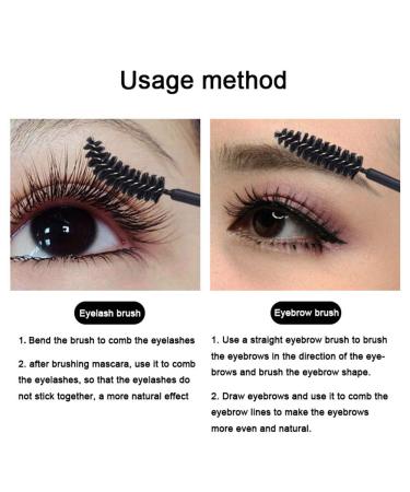 600 PCS Disposable Mascara Wands Eyelash Eyebrow Brushes - Makeup Applicator Kit - Buy Online on GoSupps.com