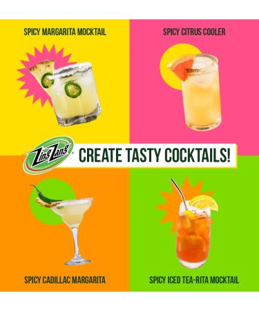 Zing Zang Spicy Margarita Mix 32 Fl Oz Bottle - All Natural 3 Fruit Juice Blend with Jalape os - Non-Alcoholic Cocktail Mixer - Buy Online on GoSupps.com
