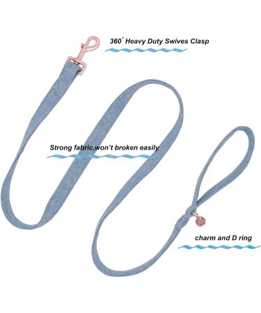 Comfortable Adjustable Dog Leash for Small & Medium Dogs - Blue Pet Line | Dogwong - Perfect for Boys & Girls - Buy Online on GoSupps.com