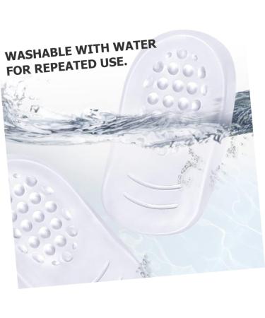 Buy 8 Pairs Non-Skid Silicone Heel Pads - Self-Adhesive High Heel Protectors for Women | Fatigue Relief & Anti-Wear Shoe Inserts - Buy Online on GoSupps.com