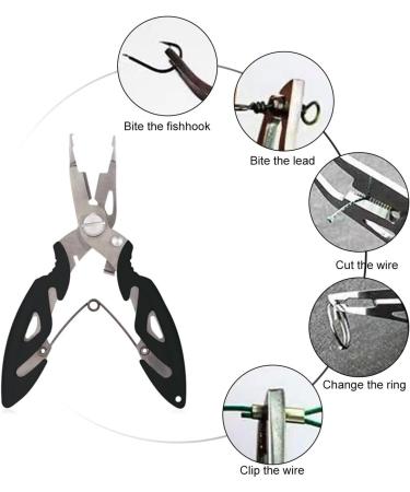 Buy Toulifly Multifunctional Fishing Pliers - Lightweight Rustproof Hook Solder Tongs for International Shipping - Buy Online on GoSupps.com