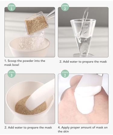 Buy Horoper Facial Masks Mixing Tool Set - Silicone Bowl Brush & Spatula for Perfect Face Masks - International Shipping - Buy Online on GoSupps.com