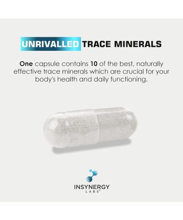 Ultra Premium Trace Minerals Complex - 90 Multimineral Tablets with Zinc, Iodine, Selenium, Boron, Potassium, Copper - Top UK Minerals Supplement - Buy Online on GoSupps.com