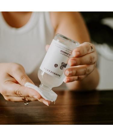BambuEarth Rosewater Vegan Cleanser - Hydrating & Balancing Formula with Organic Rosewater - Alcohol-Free & Soothing Cleanser - Buy Online on GoSupps.com