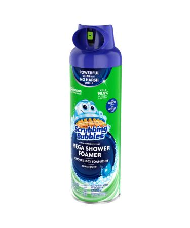 Scrubbing Bubbles Mega Shower Foamer Aerosol - Rainshower Scent 20 oz | International Shipping Available - Buy Online on GoSupps.com
