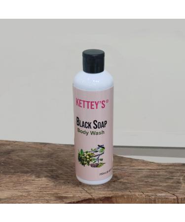 KETTEY S Black Soap Body Wash - Nourishing 250ml | International Shipping Available - Buy Online on GoSupps.com