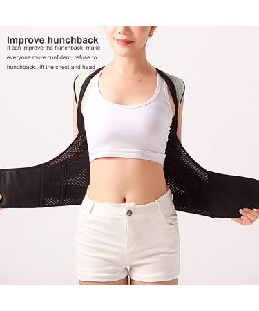 Adjustable Back Bandage for Posture Correction - Breathable PU Fiber Ideal for Women & Kids Smooths Back Support - Buy Online on GoSupps.com