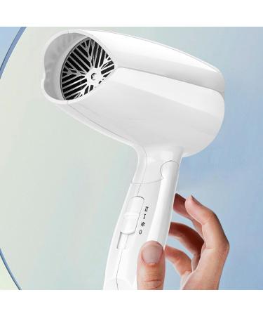 Travel Size Hair Dryer - 220V Folding Small Portable Hair Dryer Below 36dB Blue Light Negative Ion Dormitory Hair Blow Dryer Brushless Motor 800w - Buy Online on GoSupps.com