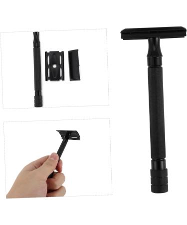 Doitool Manual Razor for Men - Eco-Friendly Double-Sided Zero Waste Razor with Aluminum Alloy Handle - Perfect Blade Tool for Smooth Shaving - Buy Online on GoSupps.com