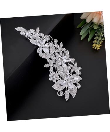 Ipetboom Side Comb Tiara Hair Accessories Bride Hair Accessory Prom Headpiece White Pearl Headband Crystal Hair Comb Headband Hair Combs Bridal Hair Comb Hair up Rhinestone Banquet Diamond - Buy Online on GoSupps.com