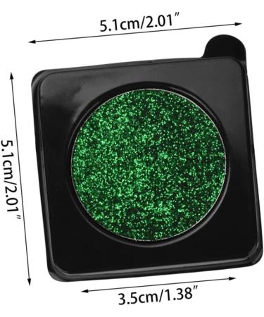 Beavorty Eyeshadow Stickers 3pcs Glitter Eyeshadow Palette green eye shadow makeup palettes green face glitter Miss set shine - Buy Online on GoSupps.com