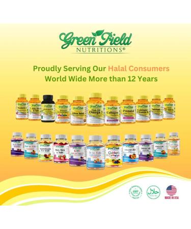 Greenfield Nutritions Halal Vitamin E 400 IU Softgels (180mg) 60 Counts Dietary Supplement for Skin Heart Eye and Immune Health Support 2 Month Supply - Buy Online on GoSupps.com