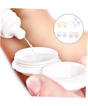JECOMPRIS 16-Piece Make-Up & Contact Lens Container Set | Portable Storage Box for Cosmetics & Lenses - International Shipping Available - Buy Online on GoSupps.com