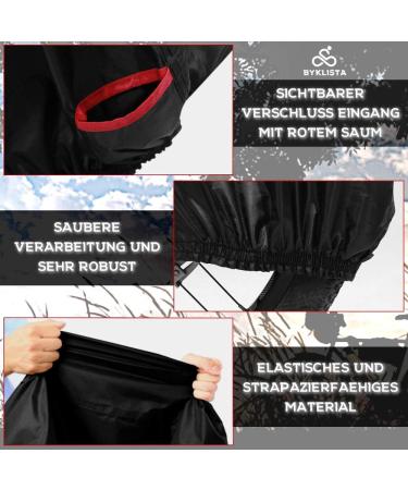 Byklista Waterproof Bicycle Garage for 2-3 Bikes + eBook | 210D Oxford Cover with Extra Welded Seams - Ultimate Bike Protection - Buy Online on GoSupps.com