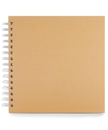 80 Pages Hardcover Kraft Scrapbook Albums  Blank Journal for Scrapbooking (8x8 Inches) - Buy Online on GoSupps.com